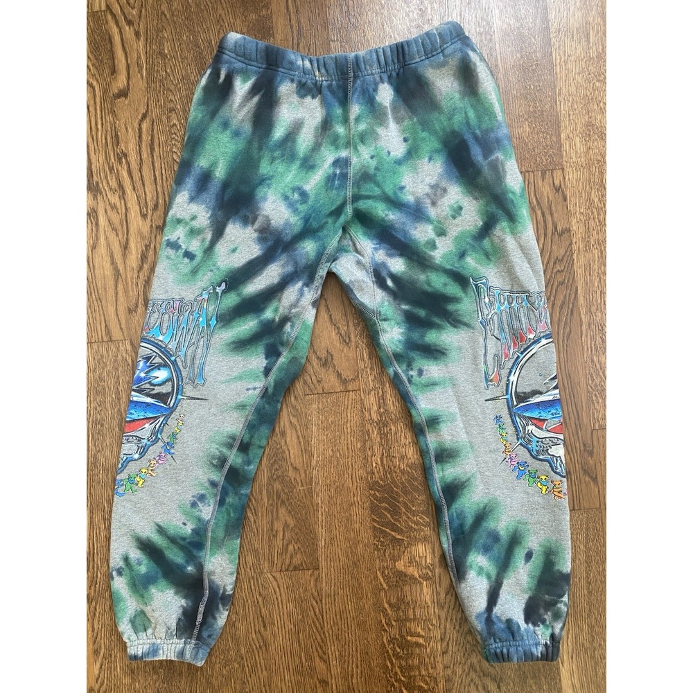 GRATEFUL DEAD x Chinatown Market SPACE GALAXY Sweatpants Size M Tie Dye